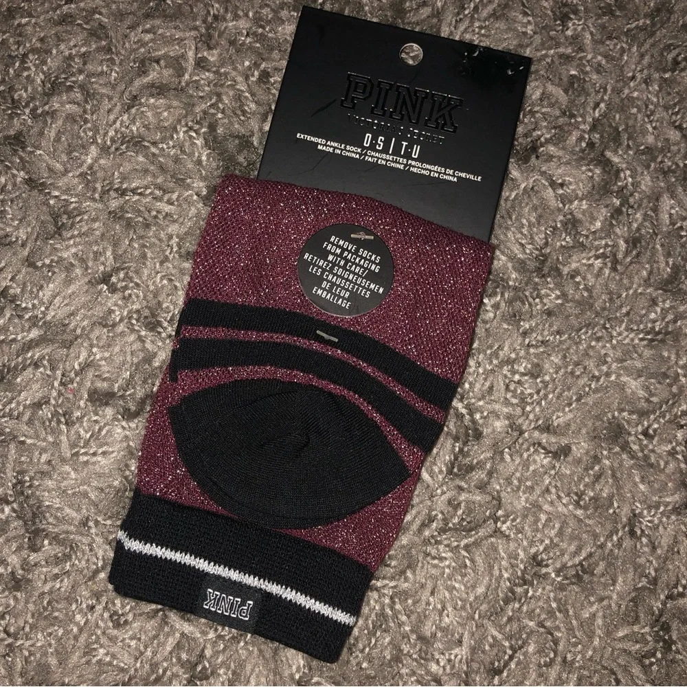 Victoria’s Secret PINK Ankle Socks, New With Tags